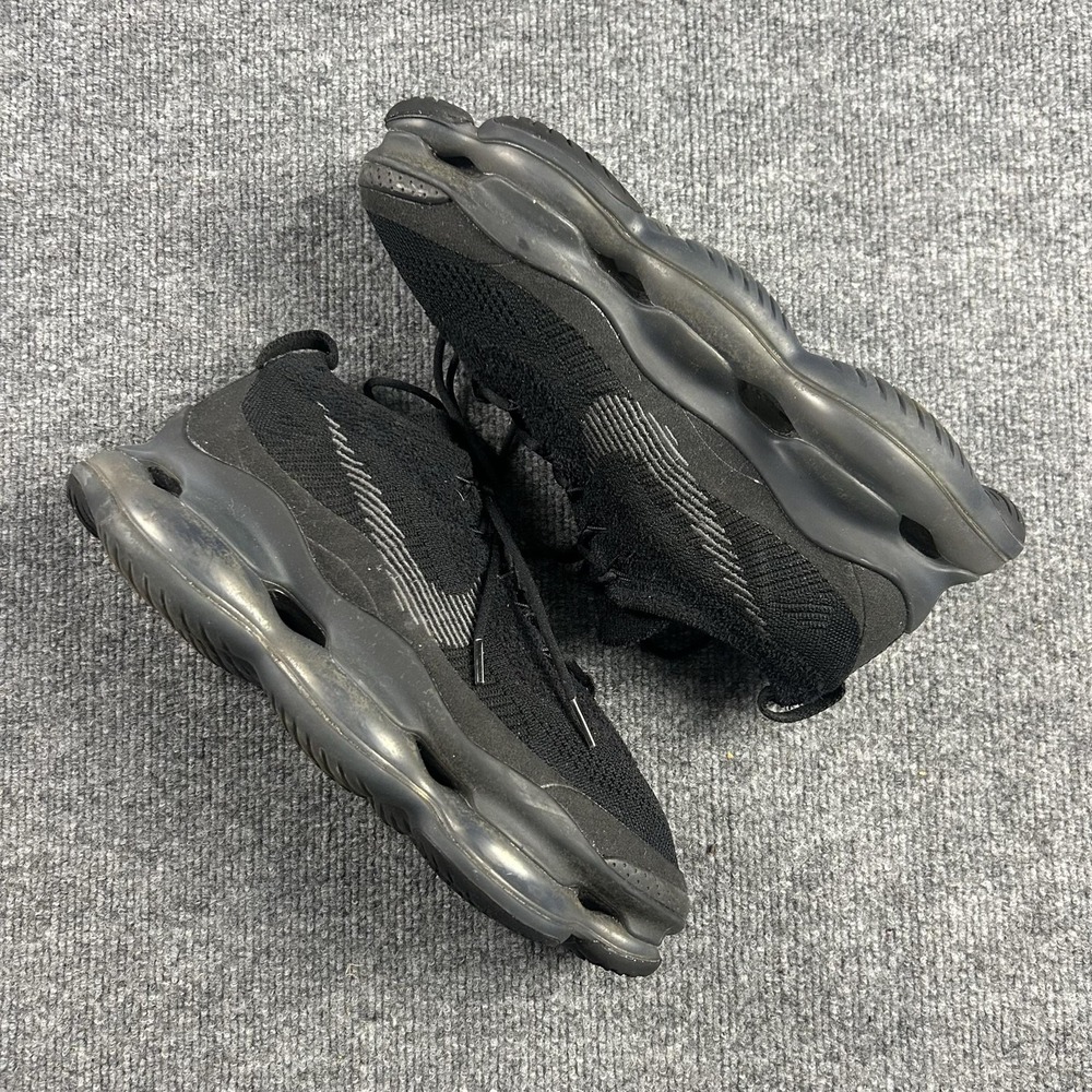 Nike Air Max Scorpion Flyknit Shoes Mens Size 11 Black Running DJ4701-003